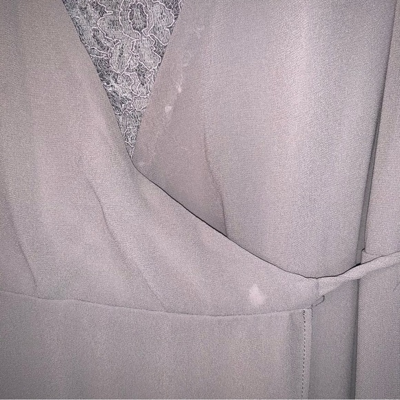 Show Me Your MuMu Noelle Wrap Maxi Dress L - Picture 4 of 10